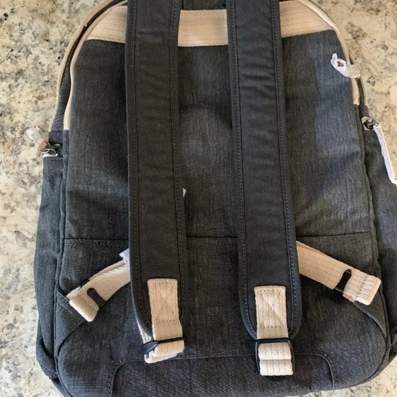 Kipling Bags Kipling Osho Casual Grey Laptop Backpack Net Poshmark